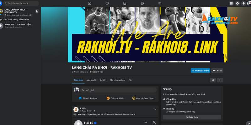 Các tính năng tương tác cộng đồng của Rakhoi TV